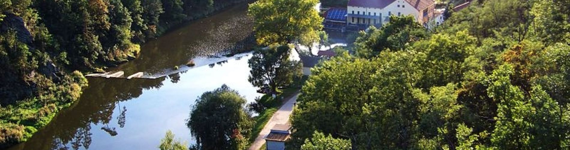 Autumn landscape around Pension Kaminek