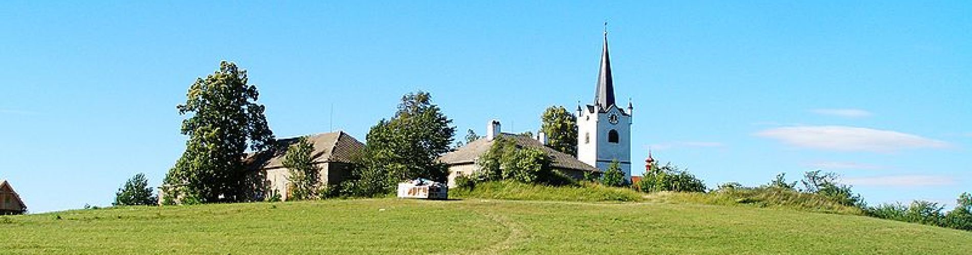Autumn landscape around Pension Kaminek